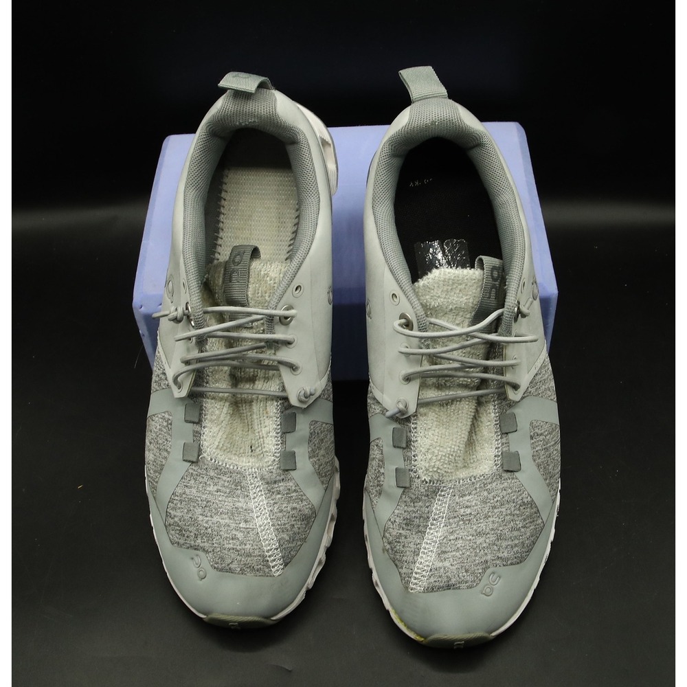 On Cloud 5 Terry Running Shoes, Glacier/White, Women's 7